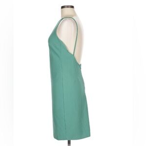 Backless Elegant Green Women's Dress